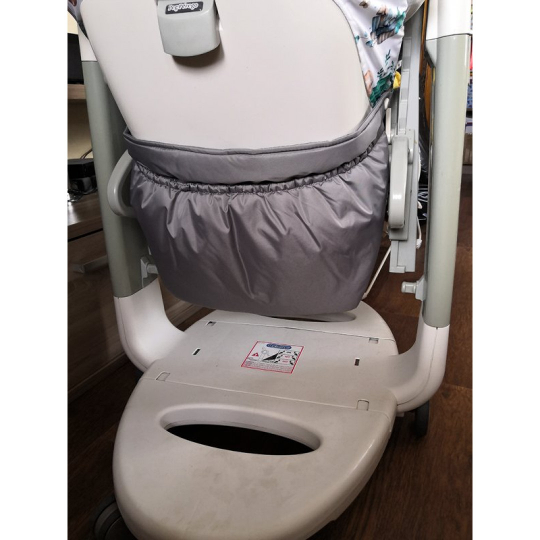 Купить карман корзину для игрушек Peg Perego Tatamia серого цвета