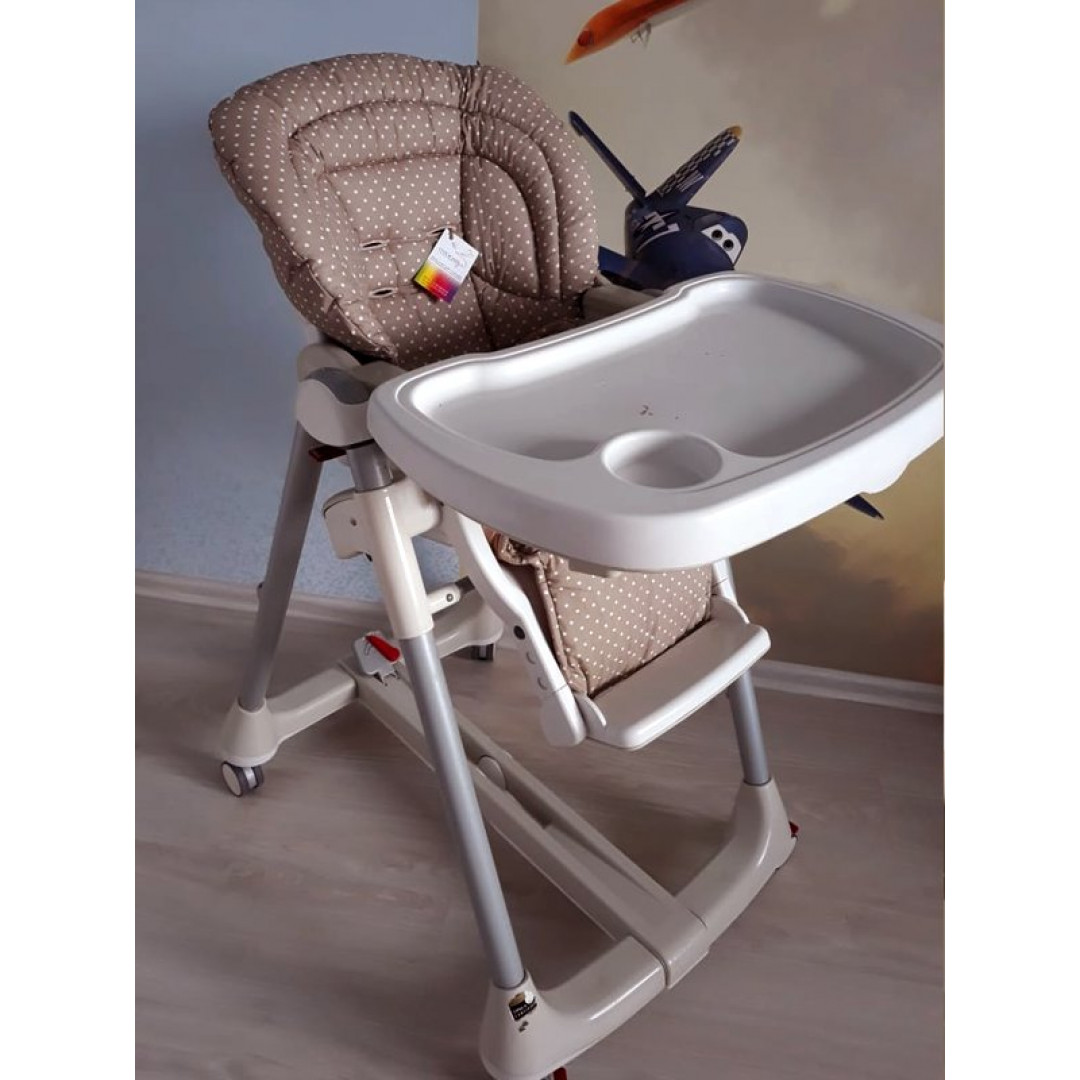  Купить чехол на стульчик для кормления Peg Perego Pappa Prima Best (Капучино, двусторонний)