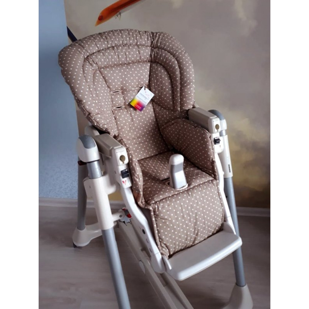  Купить чехол на стульчик для кормления Peg Perego Pappa Prima Best (Капучино, двусторонний)