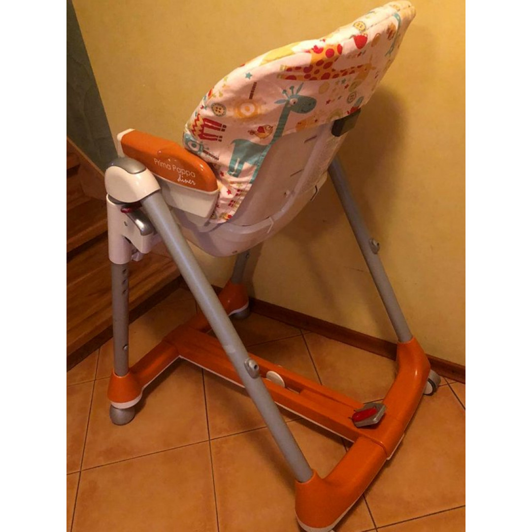 Купить чехол на стульчик для кормления Peg Perego Prima Pappa Prima Diner (Лимпопо, двусторонний)