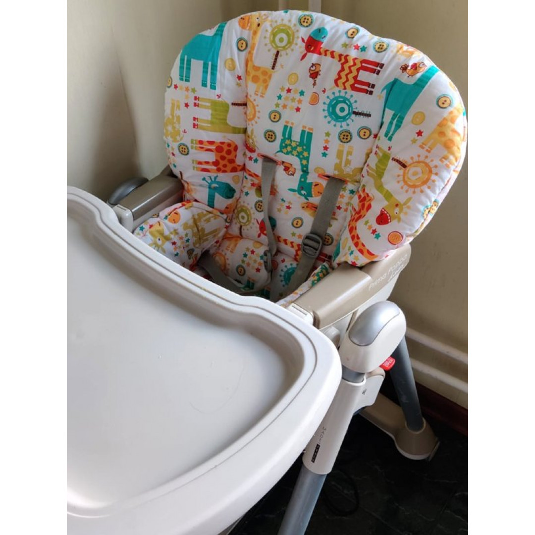 Купить чехол на стульчик для кормления Peg Perego Prima Pappa Prima Diner (Лимпопо, двусторонний)