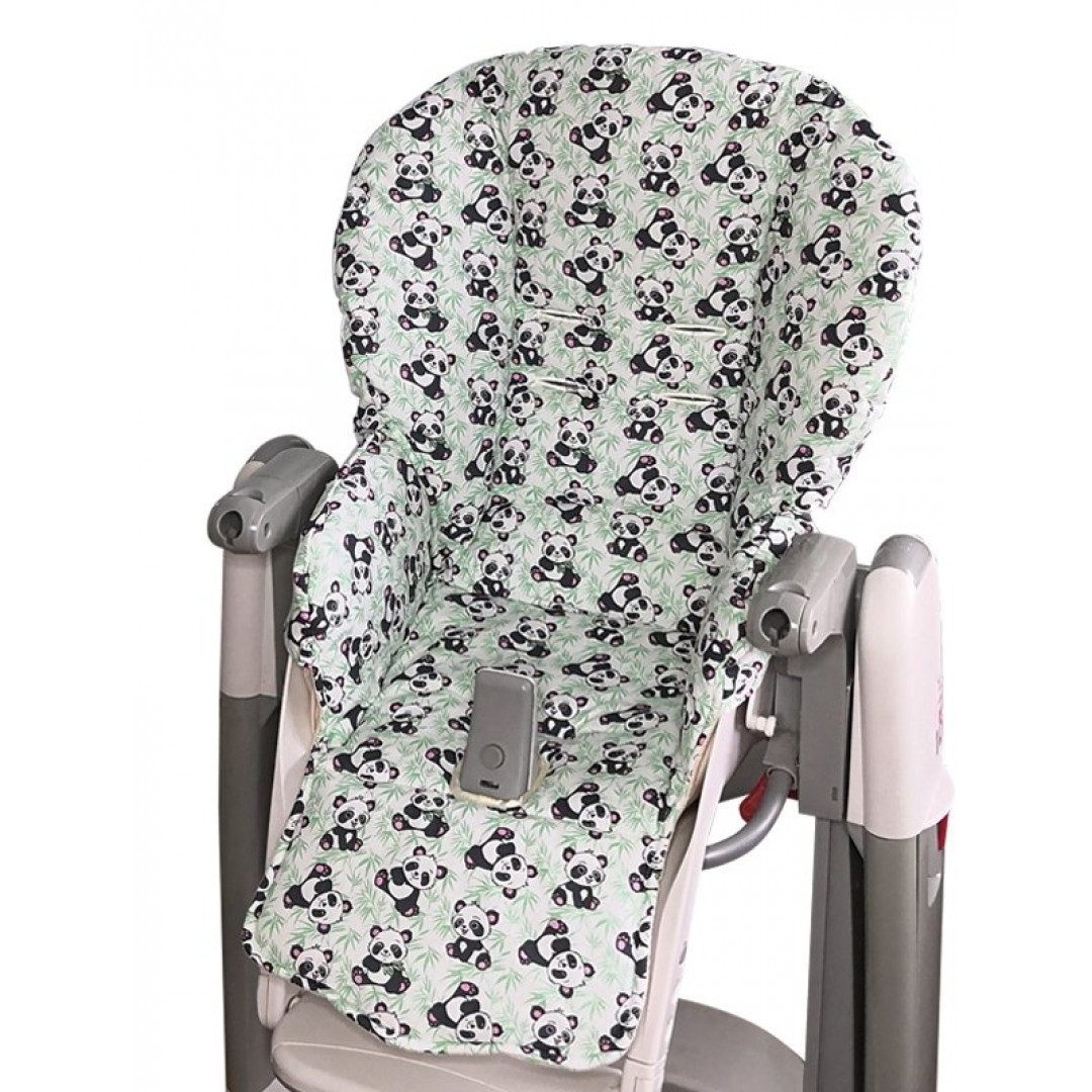 Купить чехол на стульчик для кормления Peg Perego Prima Pappa Diner (Панды, двусторонний)