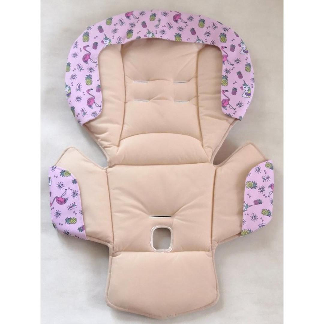  Купить чехол на стульчик для кормления Peg Perego Prima Pappa Diner (Фламинго, аналог экокожи)