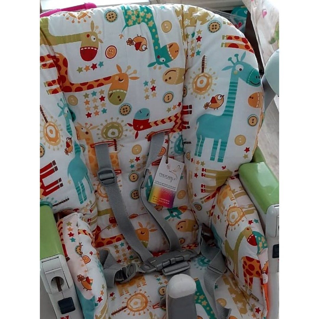 Купить чехол на стульчик для кормления Peg Perego Prima Pappa Prima Diner (Лимпопо, двусторонний)