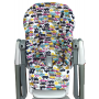 Купить чехол на стульчик для кормления Peg Perego Tatamia (Машинки, двусторонний)