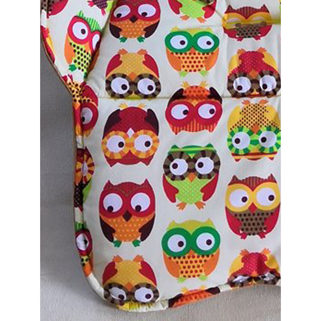 Купить чехол на стульчик для кормления Happy Baby William/ Classic (Совы, хлопок с водоотталкивающей пропиткой)